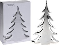 H&L Vianočný stromček 20 cm, strieborný - Vianočná dekorácia