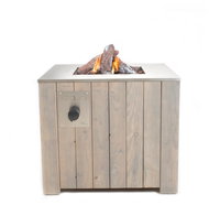 Gas fireplace COSI- Cosicube 70 gray - Fireplace