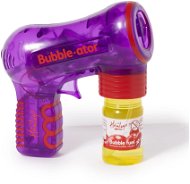 Hamleys Bubbleator fialový se žlutou náplní - Seifenblasen-Spielzeug