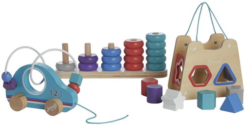 Hamleys Wooden set - Didactic Toy - Main image