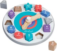 Hamleys fából készült óra - Készségfejlesztő játék