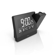 HAMA Plus Charge, budík s projekcí času a USB konektorem pro nabíjení mobilu - Alarm Clock