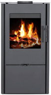 Fireplace stove Hordaland, 5,15 kW, flue 150 mm - Wood Stove
