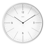 Hama Sardinia průměr 30 cm, tichý chod, sivé - Nástěnné hodiny