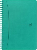 OXFORD Signature A5, 80 sheets, lined, green - Journal