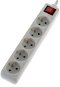 WowME Extension Lead 230V 5x sockets, 3m with Switch - Extension Cable