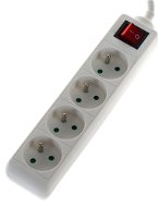 WowME Extension Lead 230V 4x Sockets 5m with Switch - Extension Cable