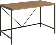 ACTONA Bahamas 120 cm dub přírodní rustikální/černý - Writing Desk