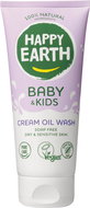 HAPPY EARTH Přírodní Baby & Kids Hydrofilní mycí olej pro suchou a citlivou pokožku, 200 ml - Shower Gel