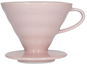 Hario Dripper V60-02, Ceramic, Pink - Drip Coffee Maker