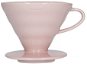 Hario Dripper V60-02, Ceramic, Pink - Drip Coffee Maker