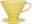 Dripper V60-02, ceramic, yellow
