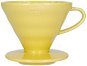 Hario Dripper V60-02 - Keramik - gelb - Filterkaffeemaschine
