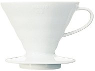 Hario DripperV60-02, keramický, biely - Prekvapkávací kávovar