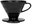 Dripper V60-02, Ceramic, Matt Black