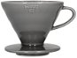 Hario Dripper V60-02 aus Keramik - grau - Filterkaffeemaschine