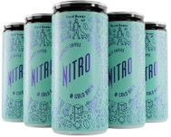 Hard Beans Nitro Cold Brew Classic: Chocolate and Dried Fruit 5 × 200ml, Sugar-Free - Coffee