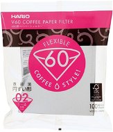 Hario Papierfilter V60-02  (VCF-02-100W), weiß, 100 St - Kaffeefilter