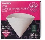 Hario V60-02 (VCF-02-100W) papír filter, fehér, 100db, BOX - Kávéfilter