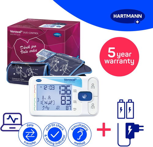 HARTMANN Veroval Duo Control, Bluetooth Geschenkpackung - Manometer - Hauptbild