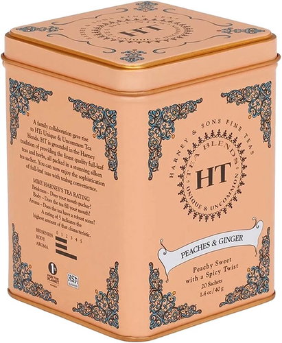 Harney & Sons Peach & Ginger HT 20 pcs - Tea - Main image