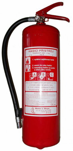 Hastex Powder extinguisher 6kg - P6Te - Fire Extinguisher  - Main image
