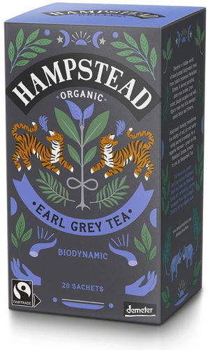 Hampstead Tea BIO černý čaj Earl Grey s bergamotem 20ks - Čaj - Hlavní obrázek
