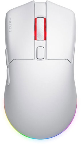 HATOR Pulsar 4 Wireless, bílá - Gaming Mouse - Main image