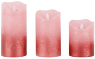 Haushalt LED candles with metallic finish, set of 3 - LED Candle