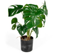 Hawaj Dekorativní umělá monstera 30 cm - Artificial Flower
