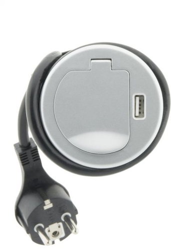 HBF Built-in Socket 230V with Charging USB Port - Socket - Main image