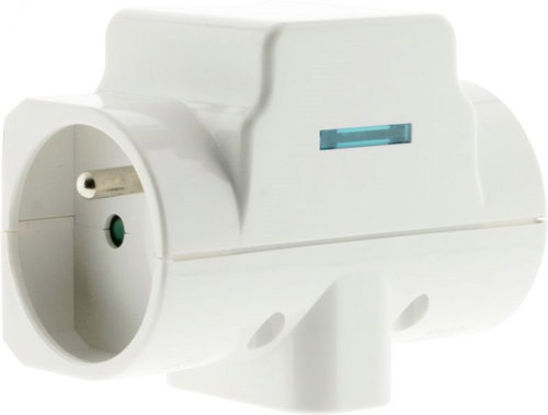 HBF surge protector in white - Surge Protector  - Main image