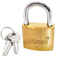 STAR - Padlock 20HS - 40mm Eye, with 2 Keys in the Package - Padlock