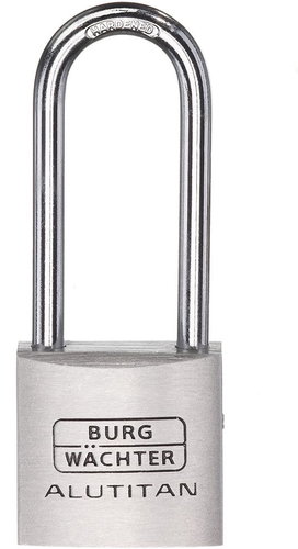 BURG-WÄCHTER - Padlock BW 770 ALU-TITAN 20/26mm Caliper, with 2 Keys per Package - Padlock - Main image