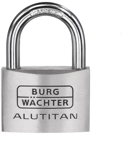 BURG-WÄCHTER - Padlock BW 770 ALU-TITAN 40mm, with 2 Keys in Package - Padlock - Main image