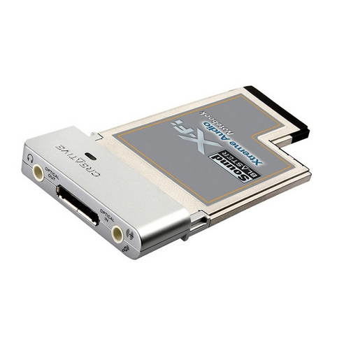 Creative Sound Blaster X-Fi Xtreme Audio Notebook - Zvuková karta  - Hlavný obrázok