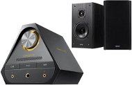 Creative Sound Blaster X 7 + E-MU XM7 Bookshelf Speakers - Set
