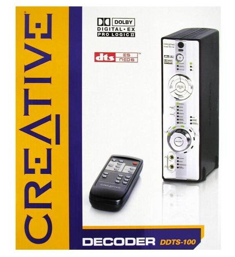 Creative Decoder DDTS-100 - ext. dekoder 7.1 DD-EX/DTS, 3+1x dig. a 3+1x an. Vstup - - - Hauptbild