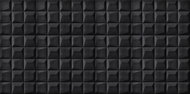 HCS deco 3D samolepicí stěnové panely, černé kostky, koženka - Samolepicí obklady