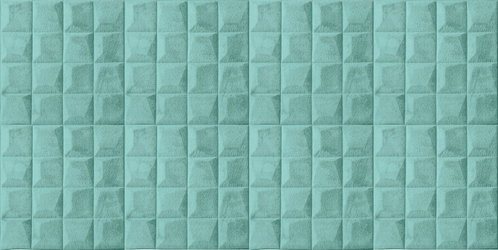 HCS deco 3D self-adhesive wall panels, mint cubes, velvet / velvet - Self-Adhesive Wall Tiles - Main image