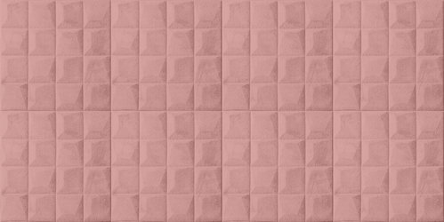 HCS deco 3D self-adhesive wall panels, pink cubes, velvet / velvet - Self-Adhesive Wall Tiles - Main image