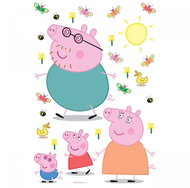Samolepicí dekorace PEPPA PIG DK2341, 65 x 85 cm - Self-Adhesive Decoration