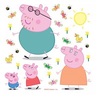 Samolepicí dekorace PEPPA PIG DKS3831, 30 x 30 cm - Self-Adhesive Decoration