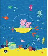 Fototapeta 3dílná, PEPPA PIG SEA FTD3P5171, 225 x 270 cm - Fototapeta