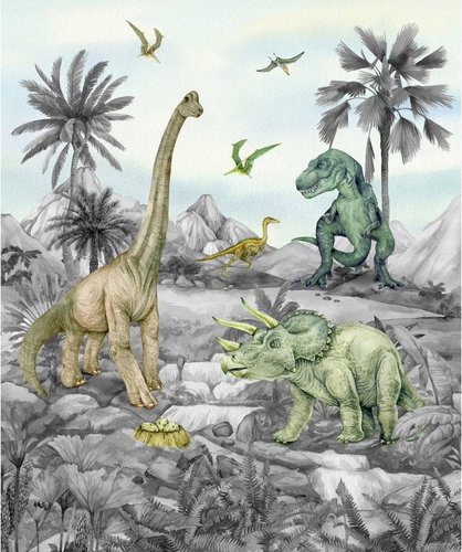 Fototapeta 3dílná, Dino FTD3P5155, 225 x 270 cm - Fototapeta - Main image