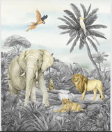 Fototapeta 3dílná, Jungle FTD3P5159, 225 x 270 cm - Fototapeta