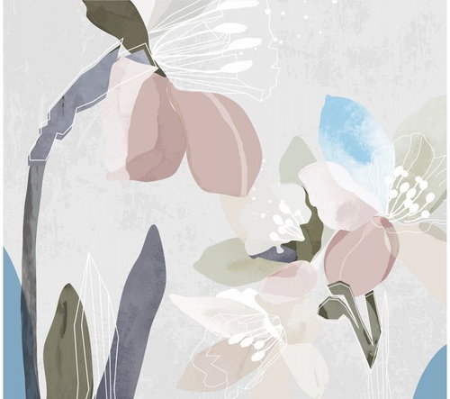 Fototapeta 4dílná, VECTOR FLORALS FT4P5711, 300 x 270 cm - Fototapeta - Main image