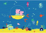 Fototapeta 1dílná,  PEPPA PIG SEA FTDNM5299, 155 x 110 cm - Fototapeta