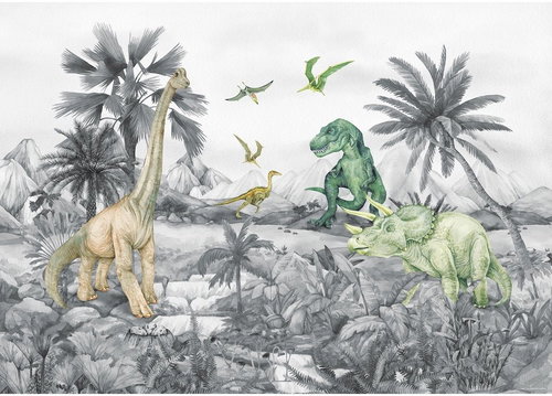 Fototapeta 1dílná,  Dino FTDNM5281, 155 x 110 cm - Fototapeta - Main image
