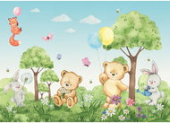 Fototapeta 1dílná,  Medvídek FTDNM5291, 155 x 110 cm - Fototapeta